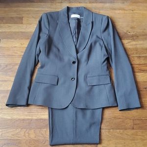 Calvin Klein Gray Pant Suit